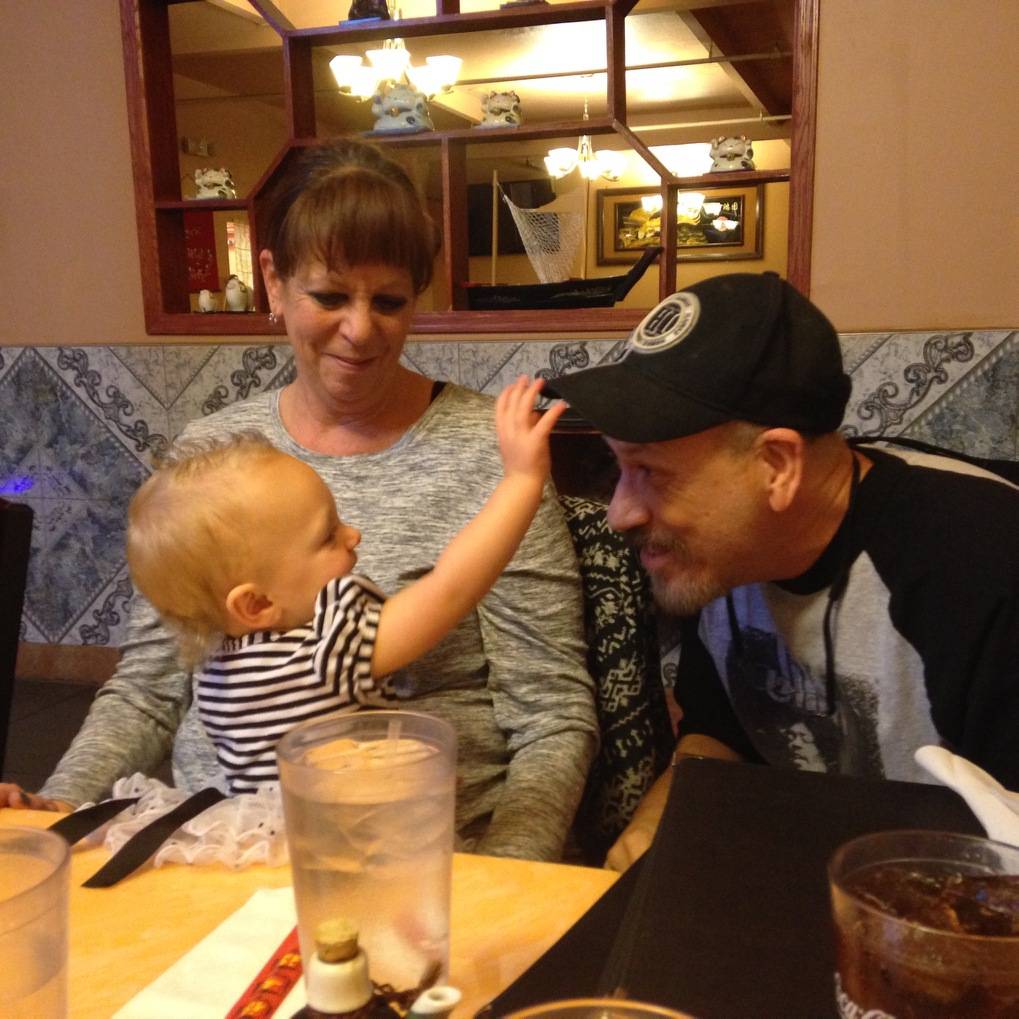 Pres & Vickie with Grandchild