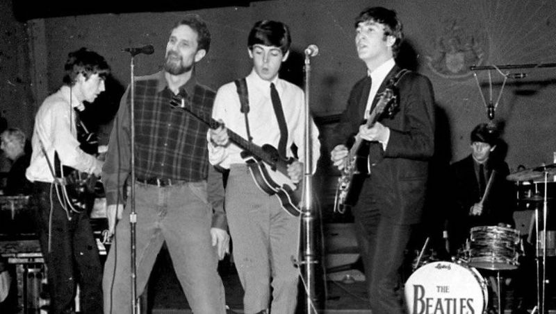 Mark with The Beatles